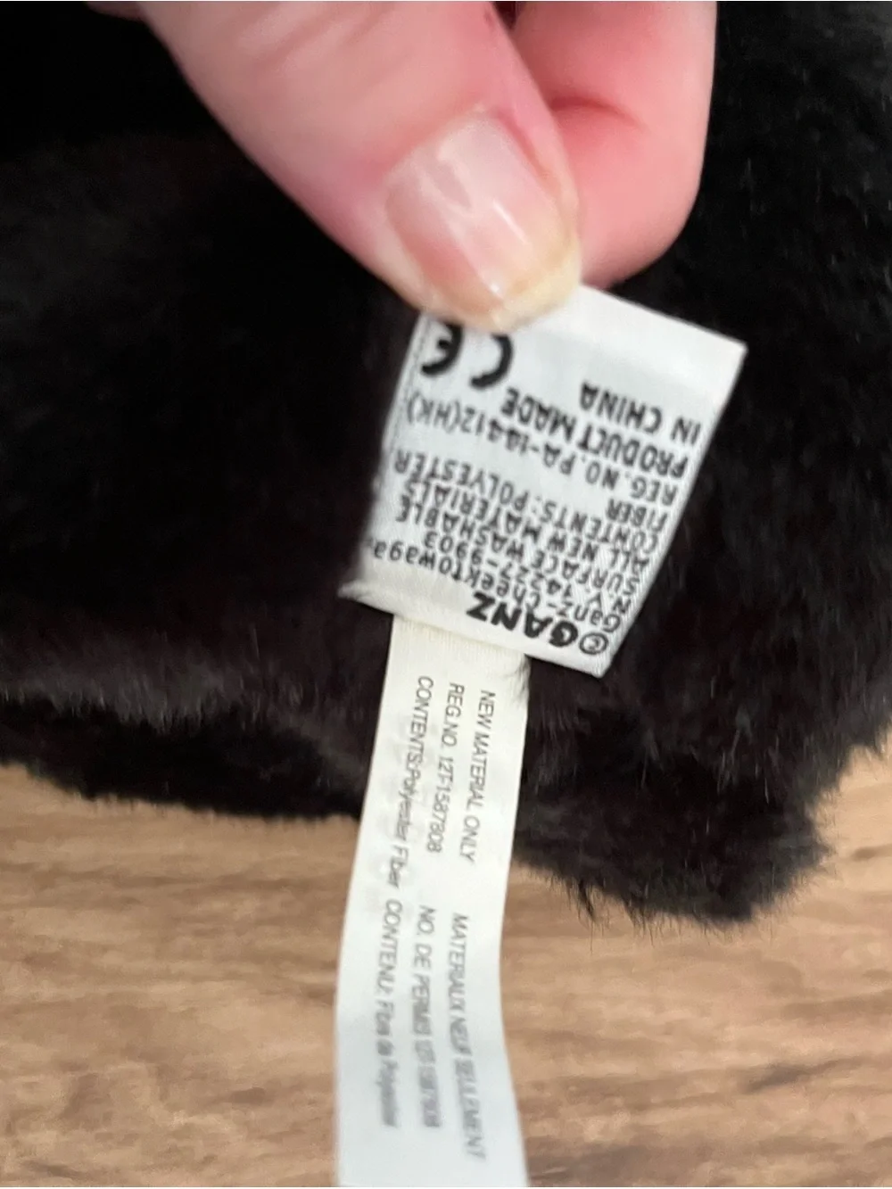 Ganz Webkinz Signature Black Bear WKSS2002 10